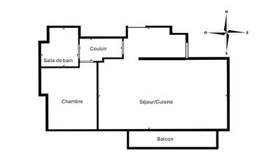 Appartement - 59 m² - 3 pièces