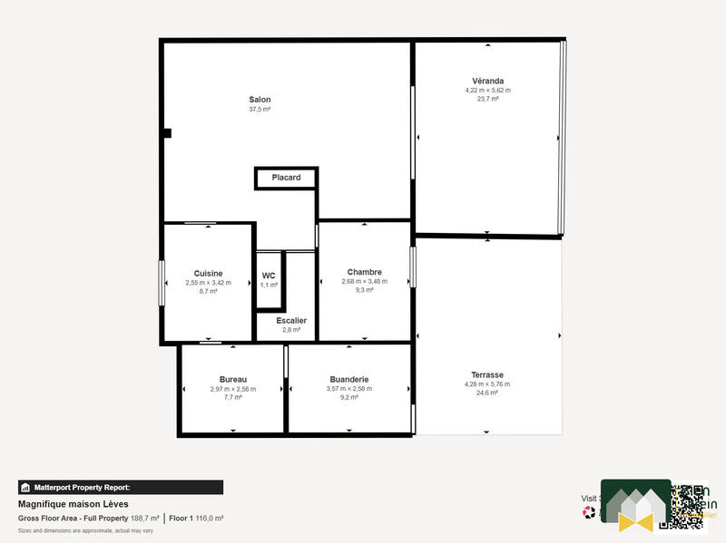 Maison - 153 m² - 6 pièces