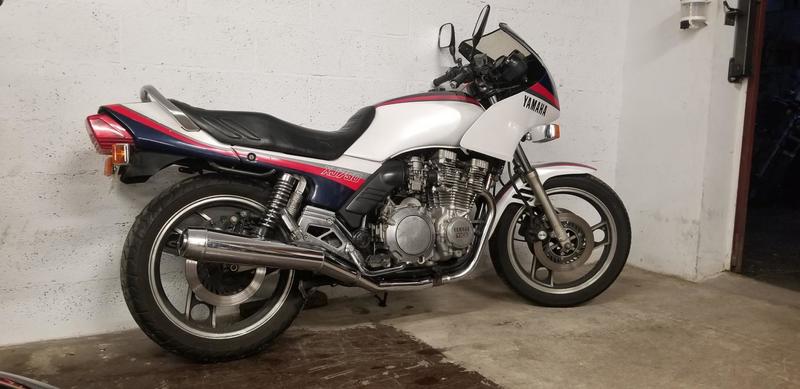 Yamaha Xj 750 yamaha blanc 0750 650