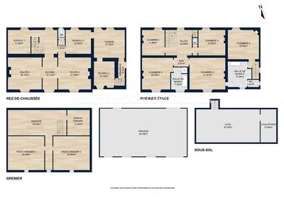 Maison - 241 m² - 12 pièces