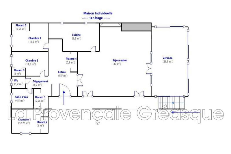 Villa - 100 m² - 5 pièces