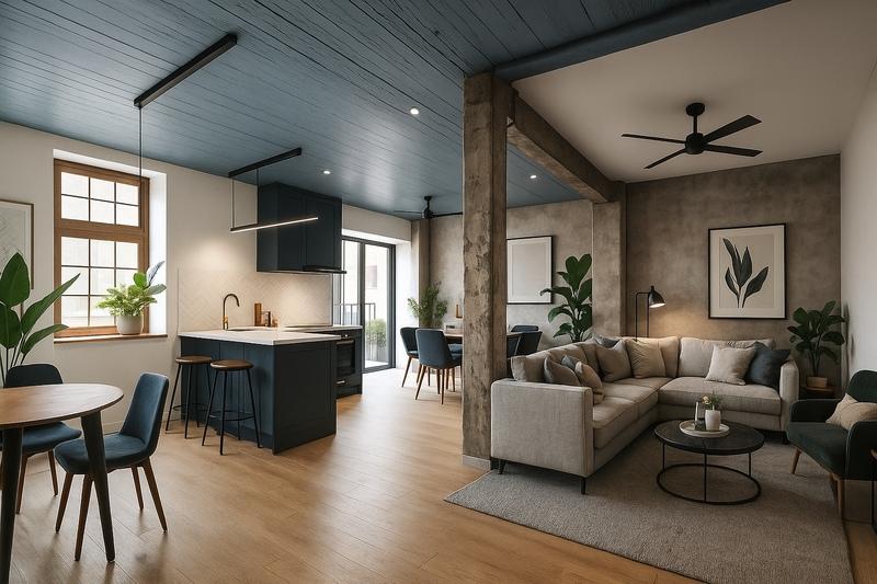 Appartement - 60 m² - 1 pièce