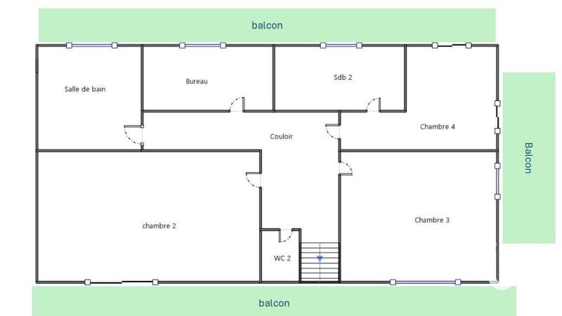 Maison - 226 m² - 9 pièces