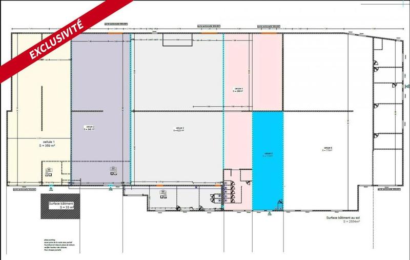 Local commercial - 115 m² - 1 pièce