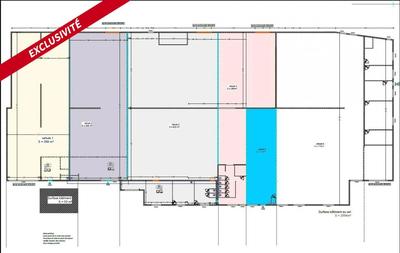 Local commercial - 115 m² - 1 pièce
