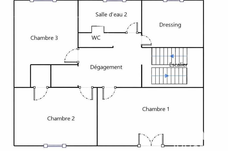 Maison - 106 m² - 6 pièces