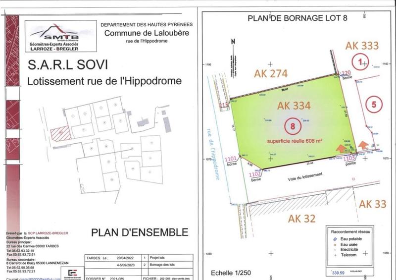 Terrain constructible - 523 m²