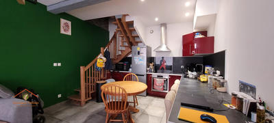 Maison de ville - 76 m² - 3 pièces