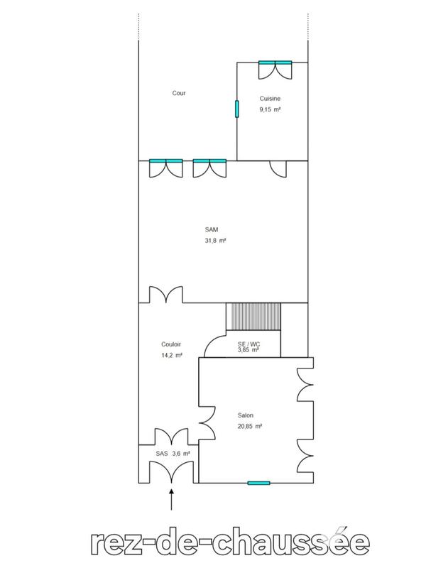 Maison - 154 m² - 4 pièces