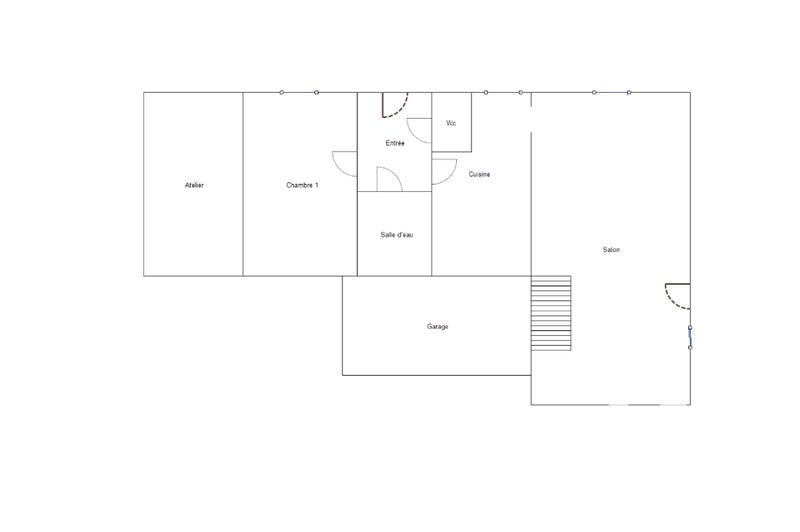 Maison de campagne - 82 m² - 5 pièces