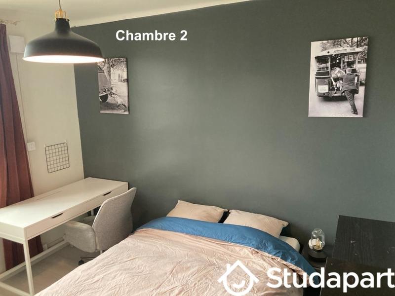 Chambre - 11 m² - 1 pièce