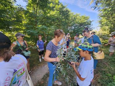 Tressage vagabond "Vieille Loire"