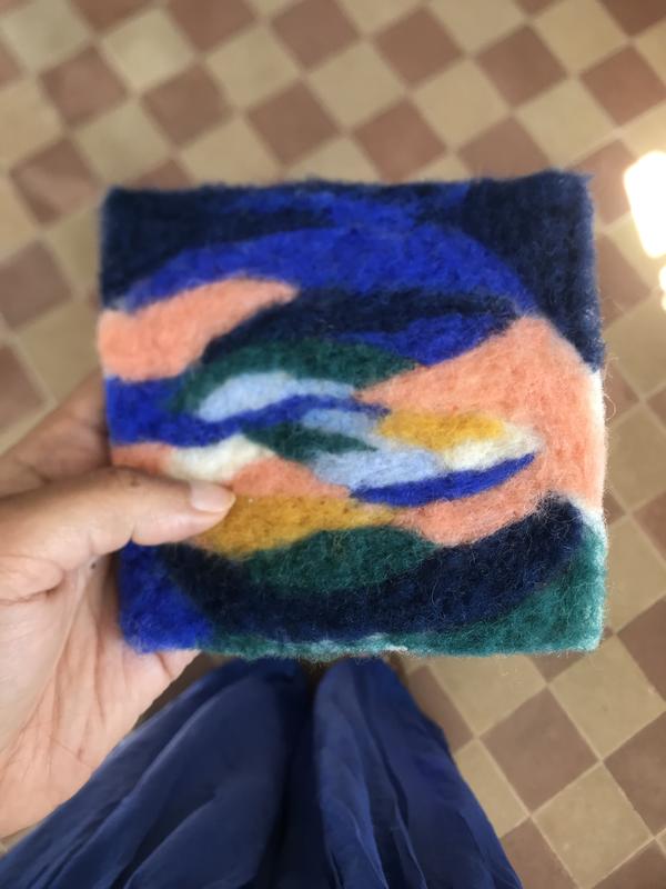 Atelier paysage feutré - Soleil Rose