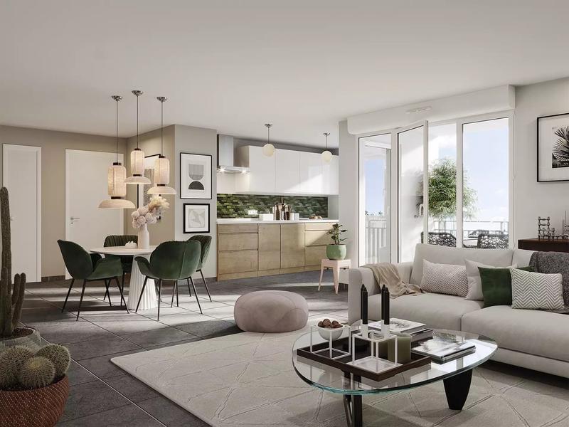 Appartement - 38 m² - 2 pièces