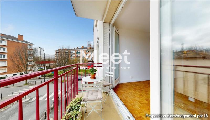 Appartement - 43 m² - 2 pièces