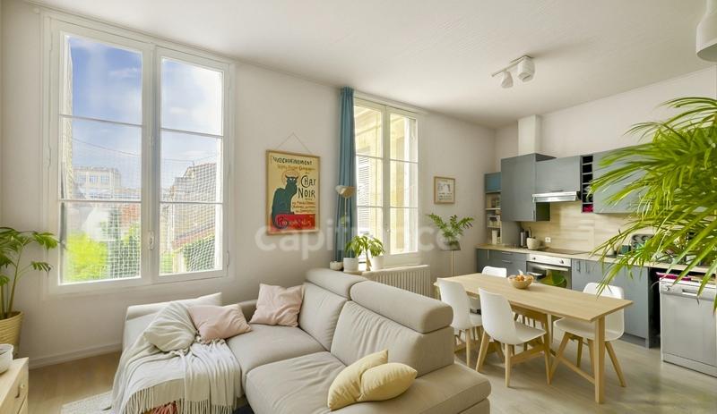 Appartement - 49 m² - 2 pièces