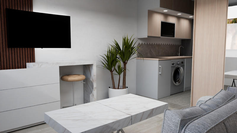 Appartement - 16 m² - 1 pièce