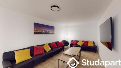 Chambre - 11 m² - 1 pièce