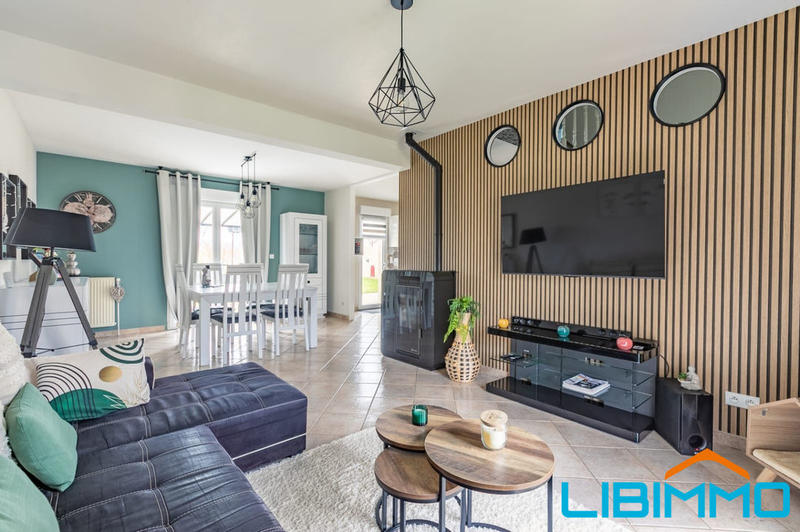 Maison - 128 m² - 5 pièces