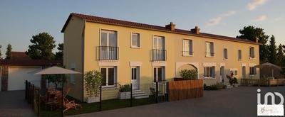 Maison de ville - 76 m² - 3 pièces