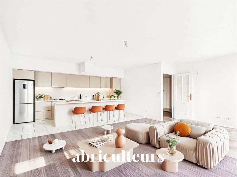 Appartement ancien - 71 m² - 3 pièces