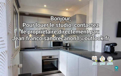 Studio - 25 m² - 1 pièce