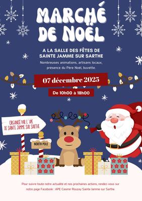 Marché de Noël - Sainte Jamme sur Sarthe