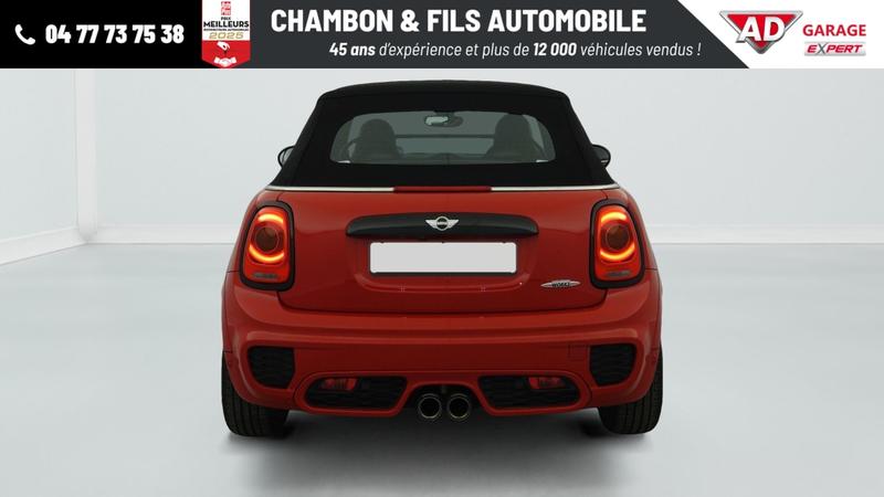 Mini Cabrio Mini Cabriolet F57 231 Ch John Cooper Works Bva6 Finition Jcw Exclusive Design