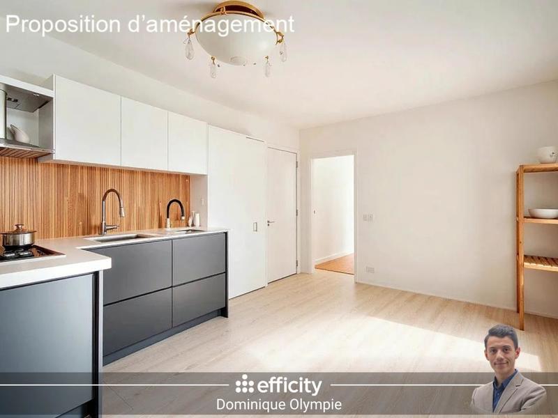 Appartement - 27 m² - 2 pièces