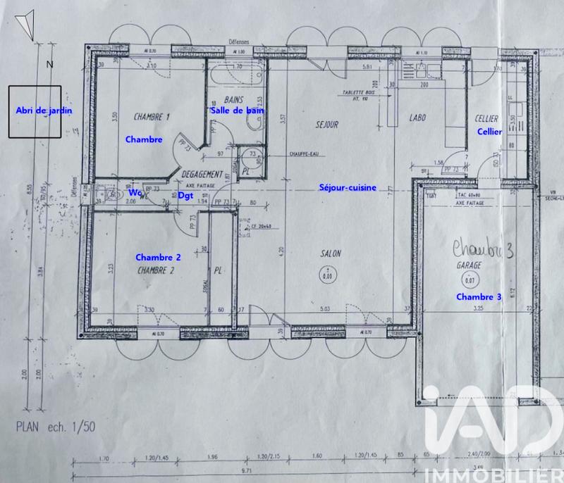 Maison - 102 m² - 5 pièces