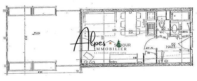 Appartement - 20 m² - 1 pièce