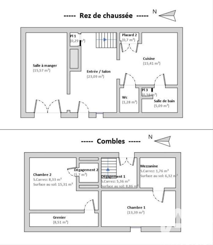 Appartement - 116 m² - 4 pièces