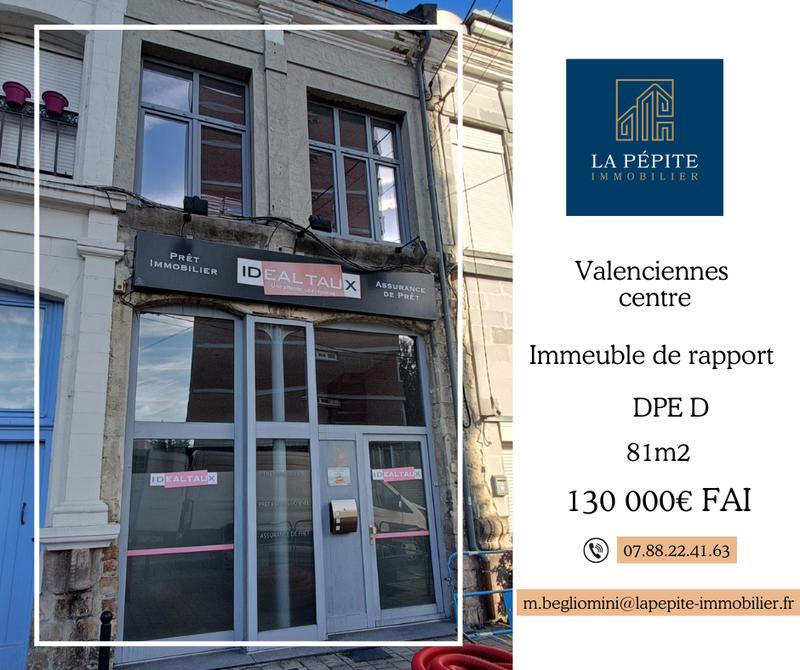 Immeuble - 81 m² - 3 pièces