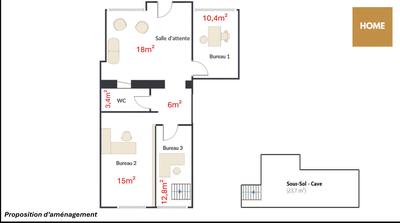 Local commercial - 70 m²