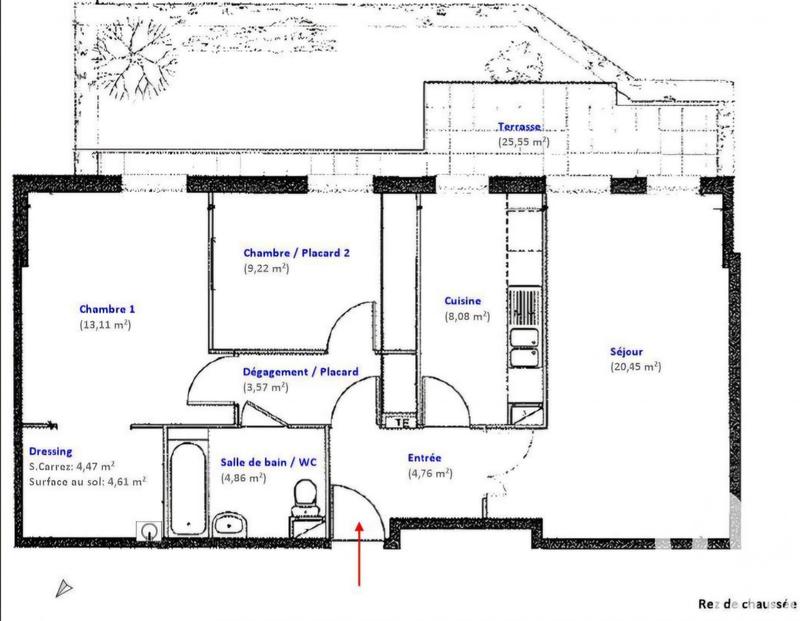Appartement - 69 m² - 3 pièces