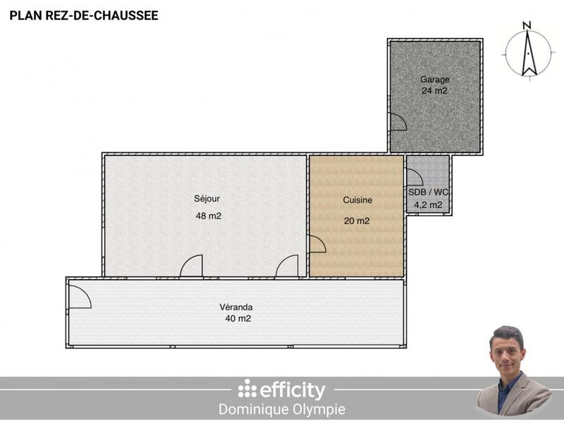 Maison - 120 m² - 5 pièces