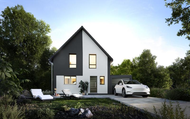 Maison - 90 m² - 5 pièces