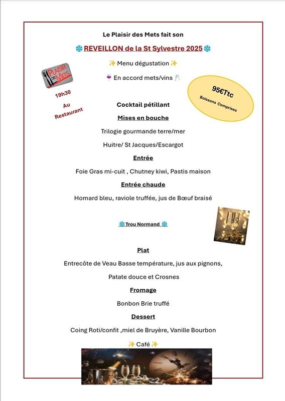 réveillon de la Saint Sylvestre