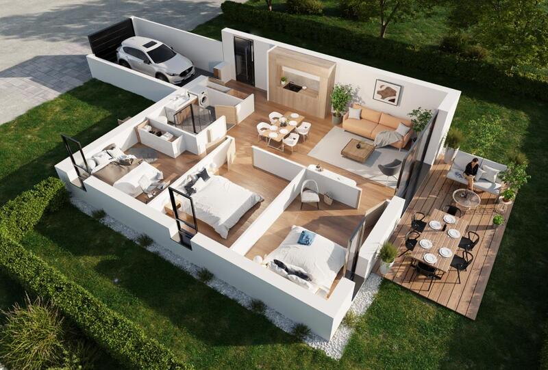 Maison - 82 m² - 4 pièces