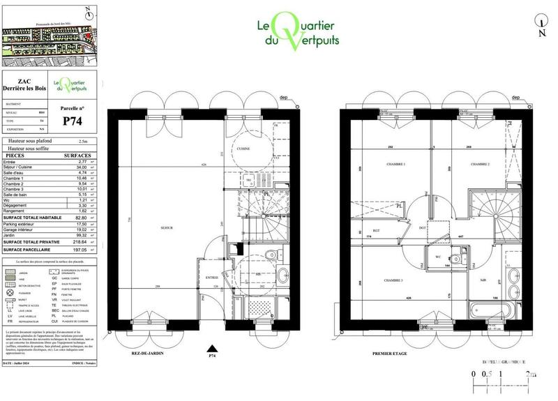 Maison - 83 m² - 4 pièces