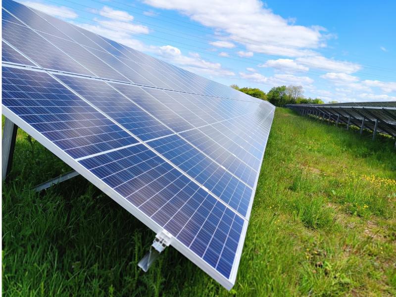 Visite de la centrale solaire d'Orbec