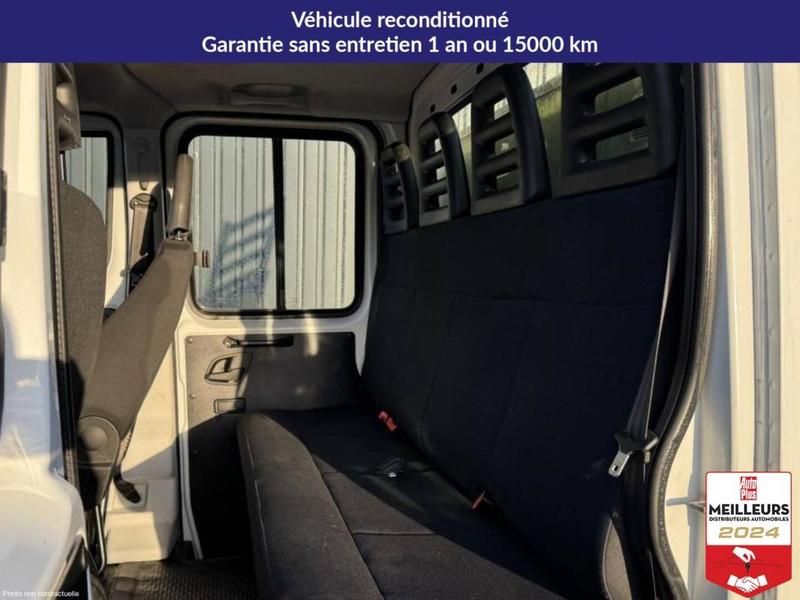 Iveco Daily 35c14 Benne Coffre Double Cabine Rj 6 places