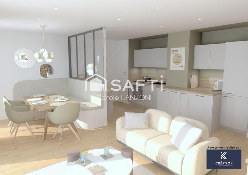 Appartement - 90 m² - 4 pièces