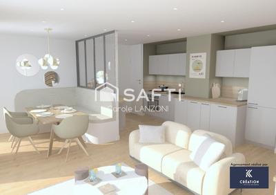 Appartement - 90 m² - 4 pièces