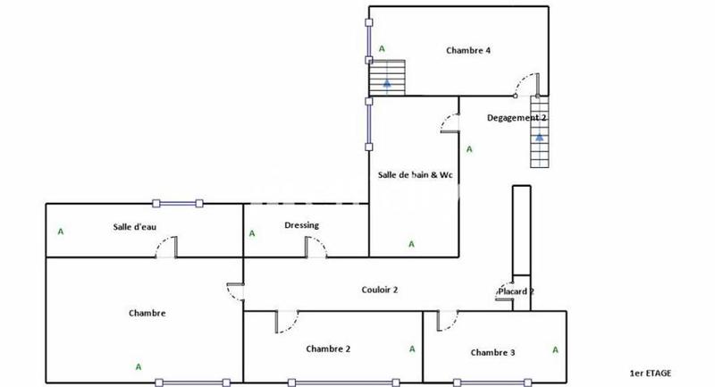 Maison - 175 m² - 5 pièces