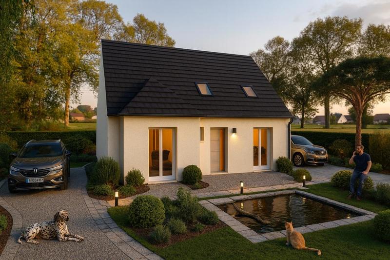 Terrain constructible - 537 m²