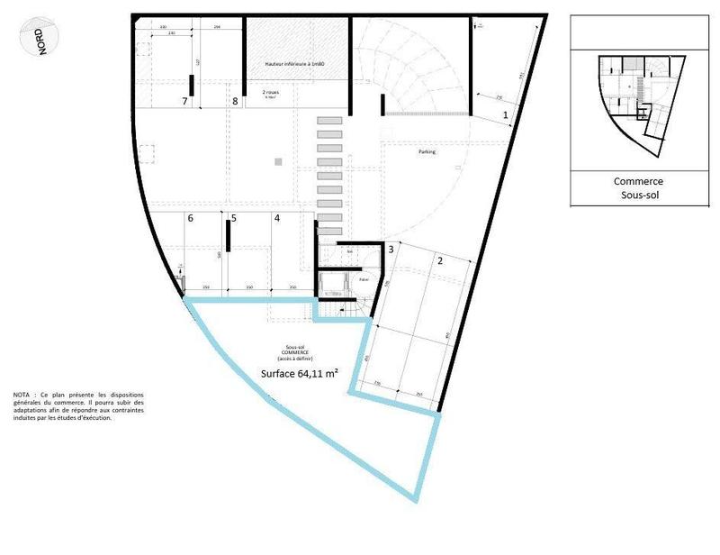 Local commercial - 183 m²