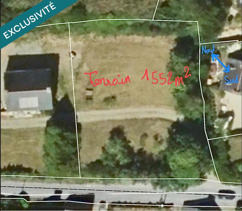 Terrain - 1 552 m²