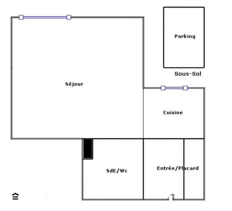 Appartement - 30 m² - 1 pièce