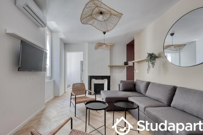 Chambre - 9 m² - 1 pièce